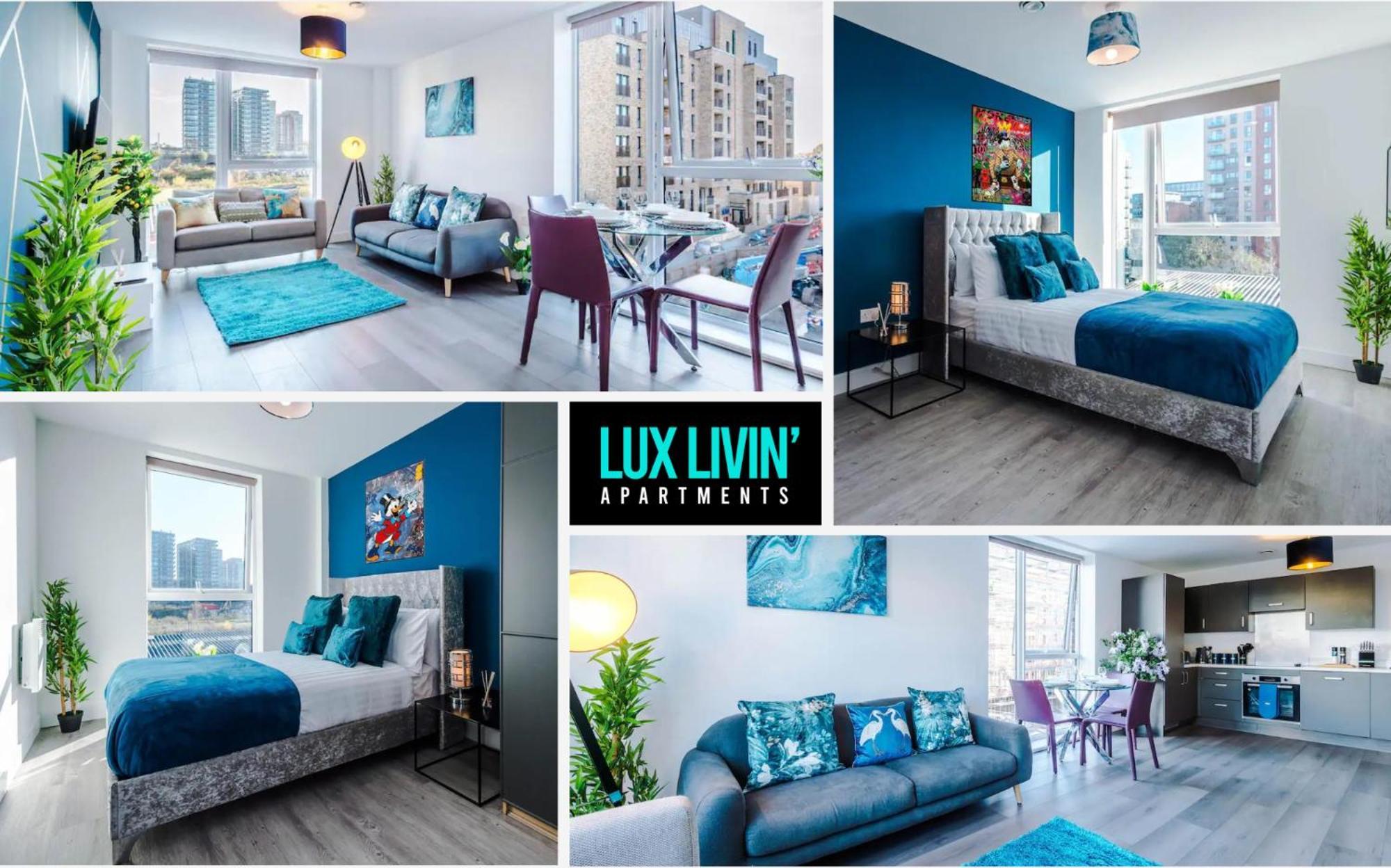 Lux Livin' Apartments - Luxury 5 Bed Apartment Manchester City Centre Extérieur photo