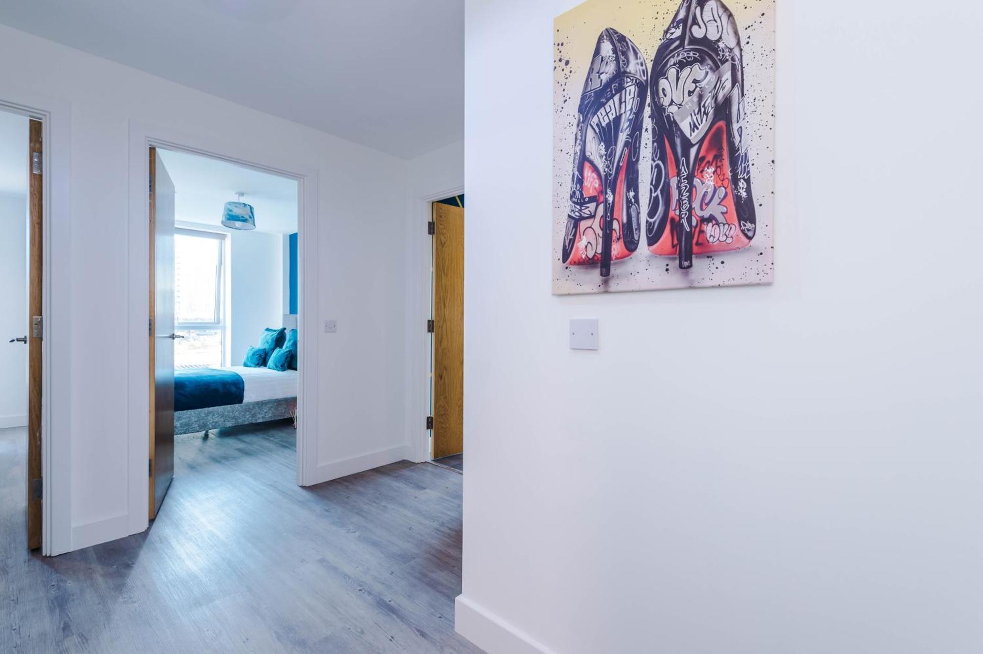 Lux Livin' Apartments - Luxury 5 Bed Apartment Manchester City Centre Extérieur photo