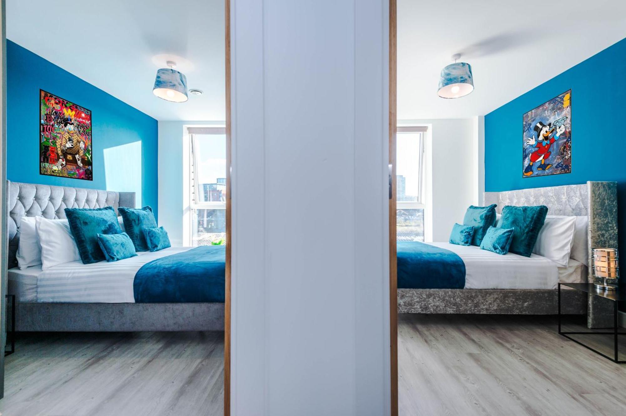 Lux Livin' Apartments - Luxury 5 Bed Apartment Manchester City Centre Extérieur photo