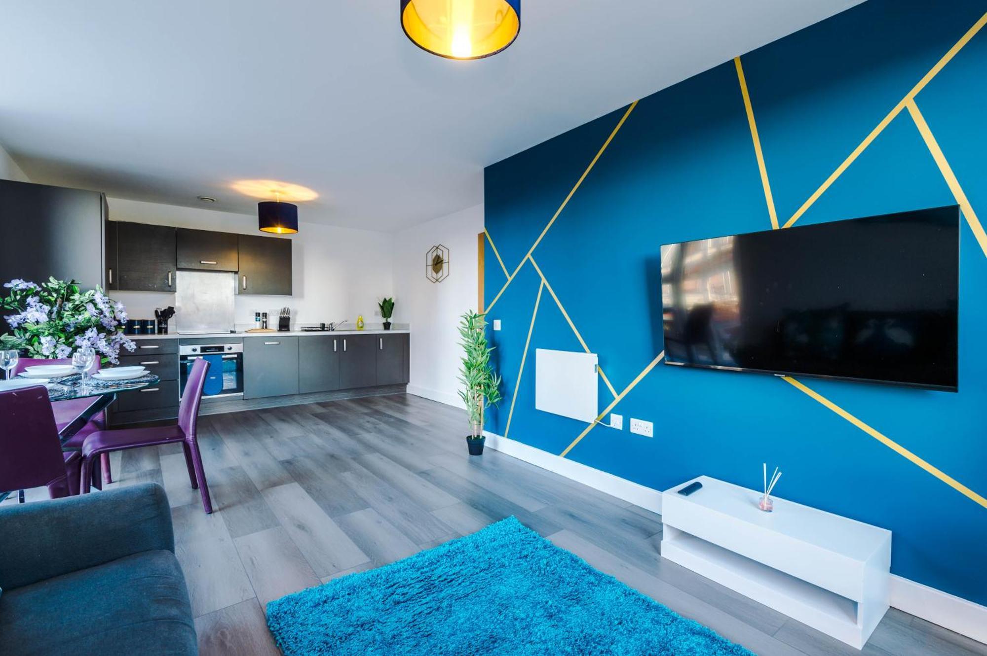 Lux Livin' Apartments - Luxury 5 Bed Apartment Manchester City Centre Extérieur photo